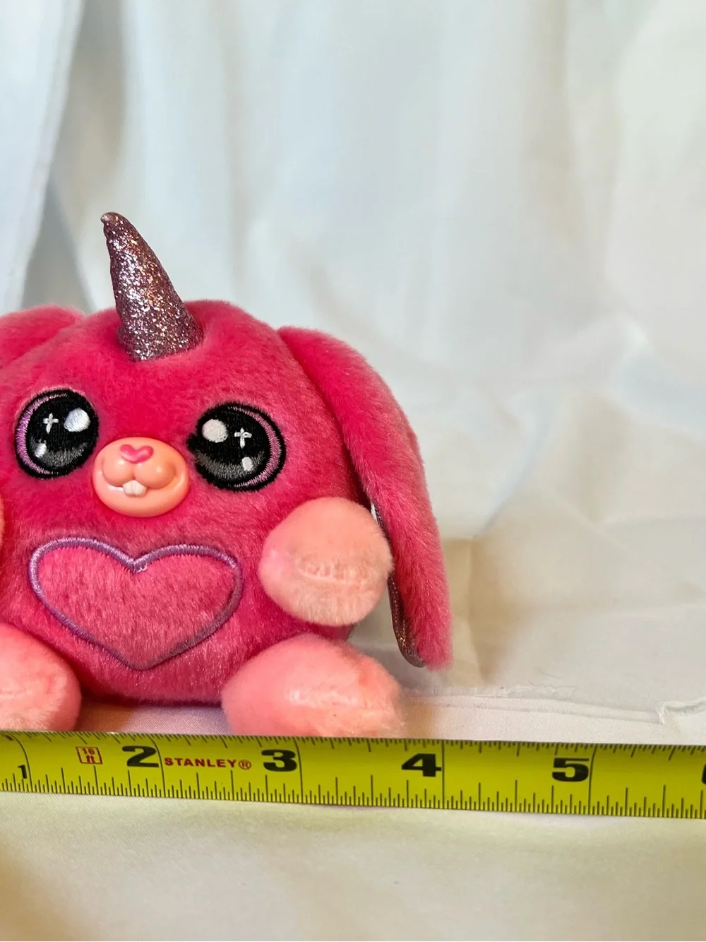 Set of  3 Rainbocorn Kittycorn & 1 bunnycorn miniature stuffed animals